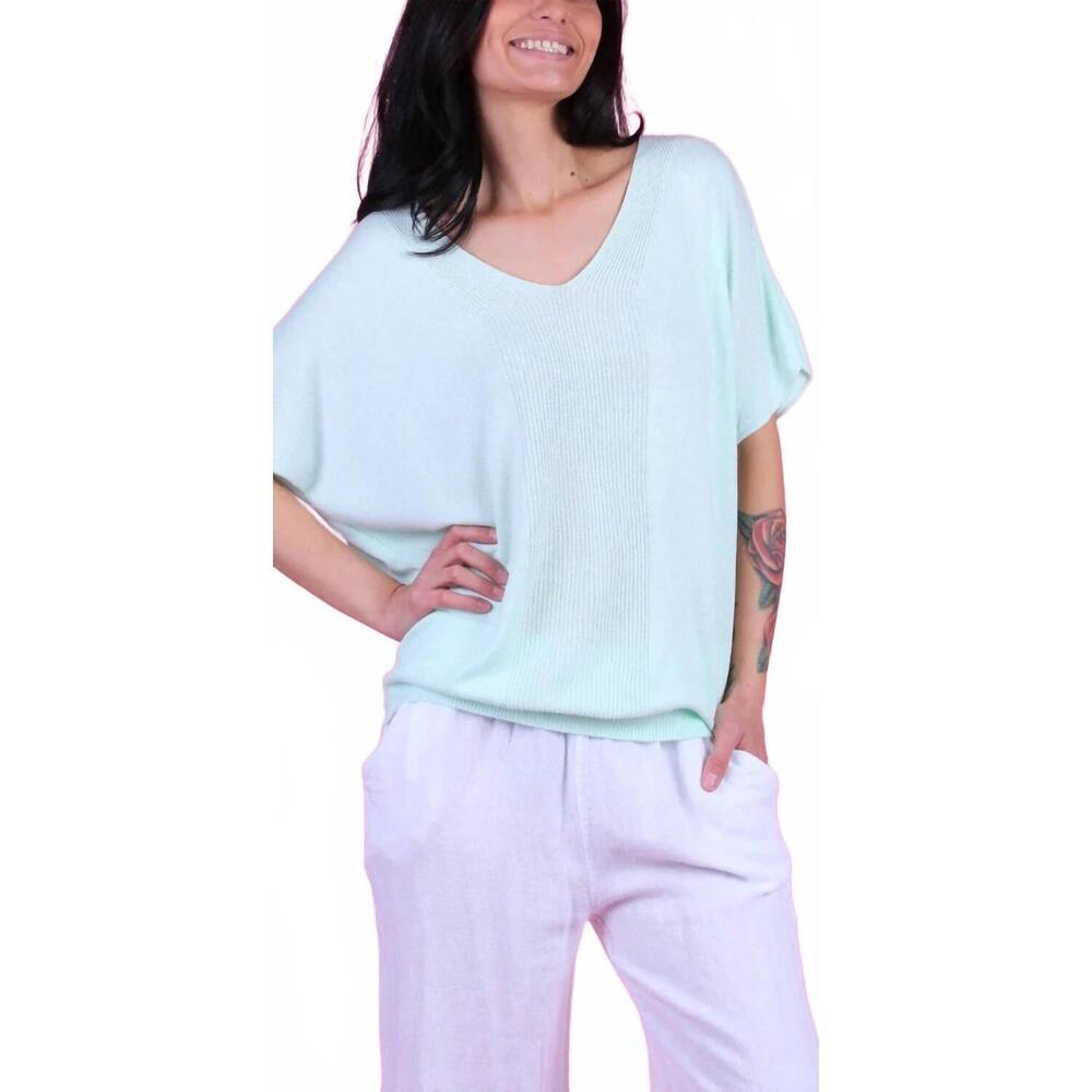 NEW GIGI MODA elsa knit top in mint